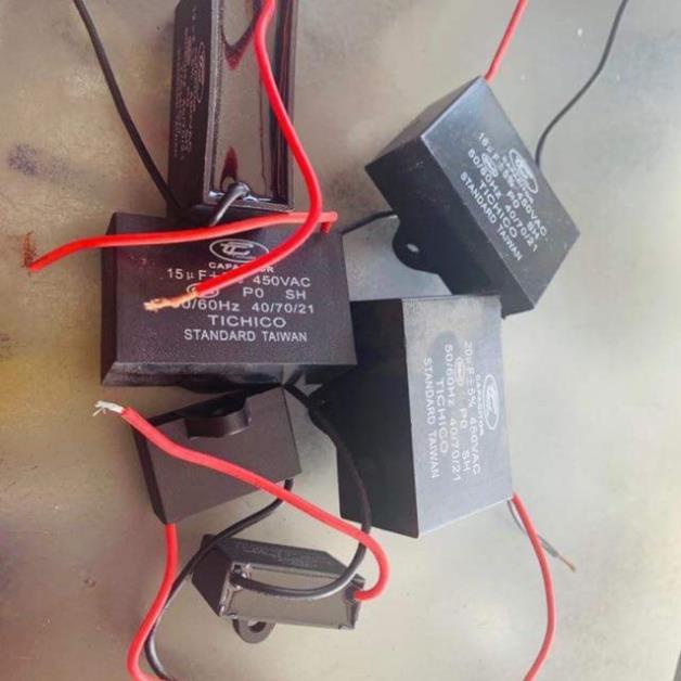 Tụ quạt 2uf-22uf, tụ 2uf-22uf