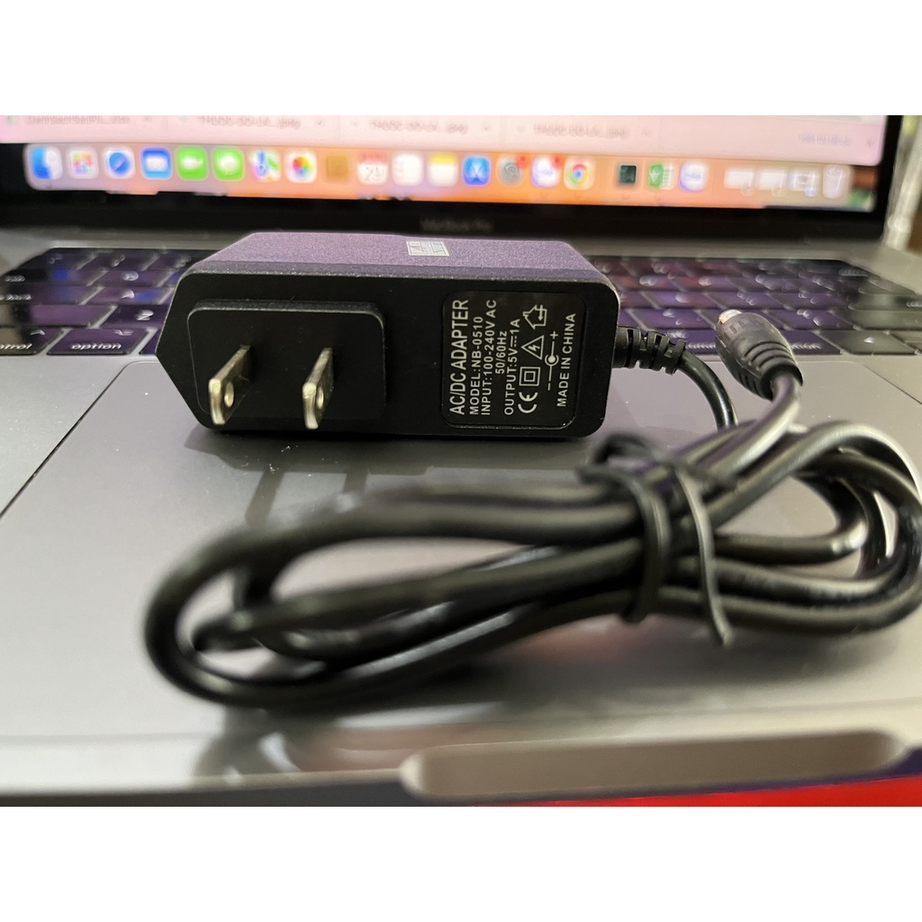 Nguồn Adapter DC 9V 1A//5V 1A Chân to 5.5x2.1mm