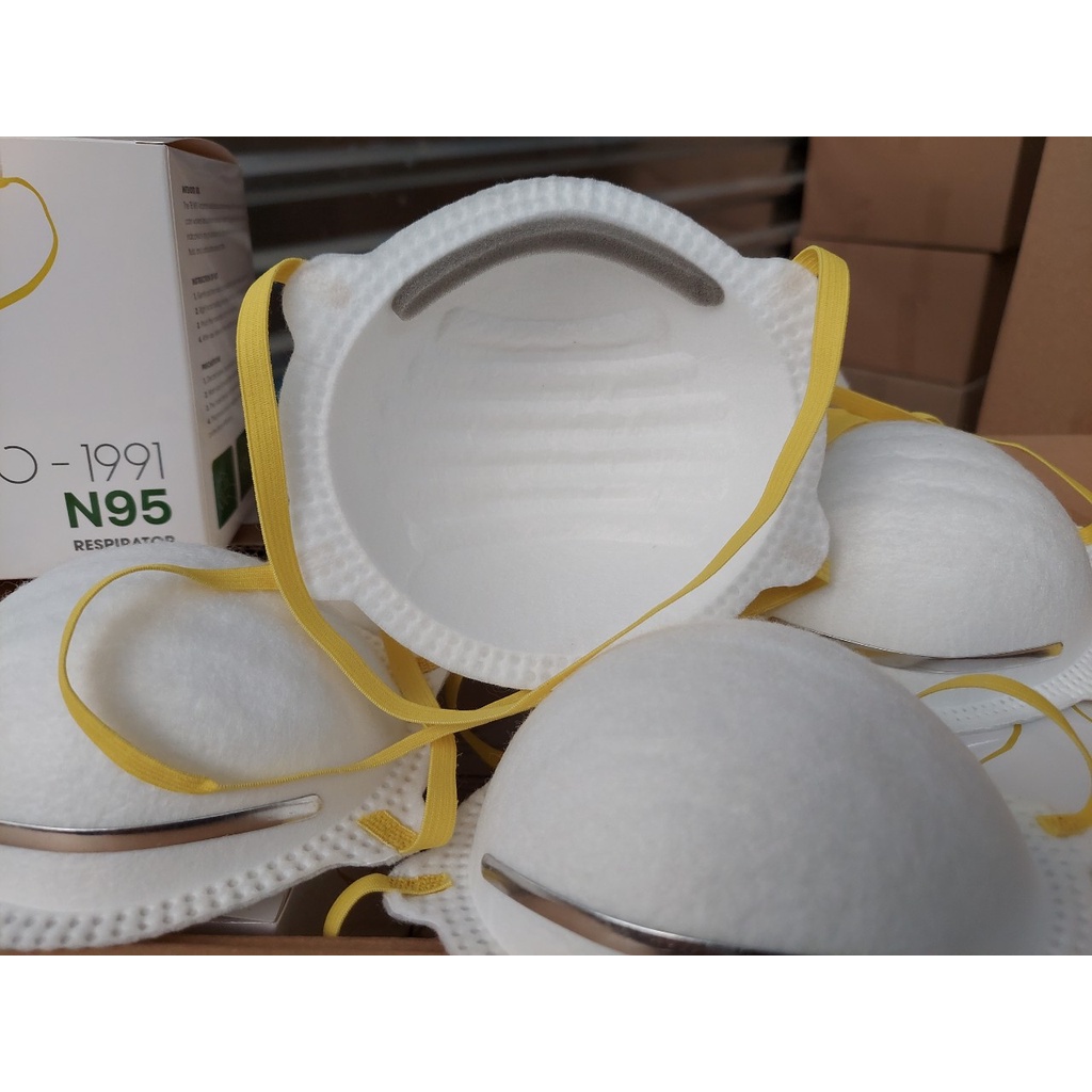 Khẩu Trang TB N95 1991  -Mặt Nạ Chống Độc, Khẩu Trang N95 Dạng Mõm Ngăn 99.99% Vi Khuẩn, Virus Hàng Chính Hãng