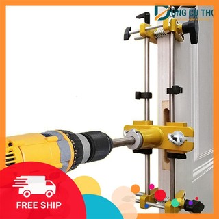 ⚒🛠⬆️ Bộ cữ khoan khóa cửa - Cữ đục ổ khoá cửa loại cao cấp tặng kèm 3 mũi khoan ⚒🛠⬆️