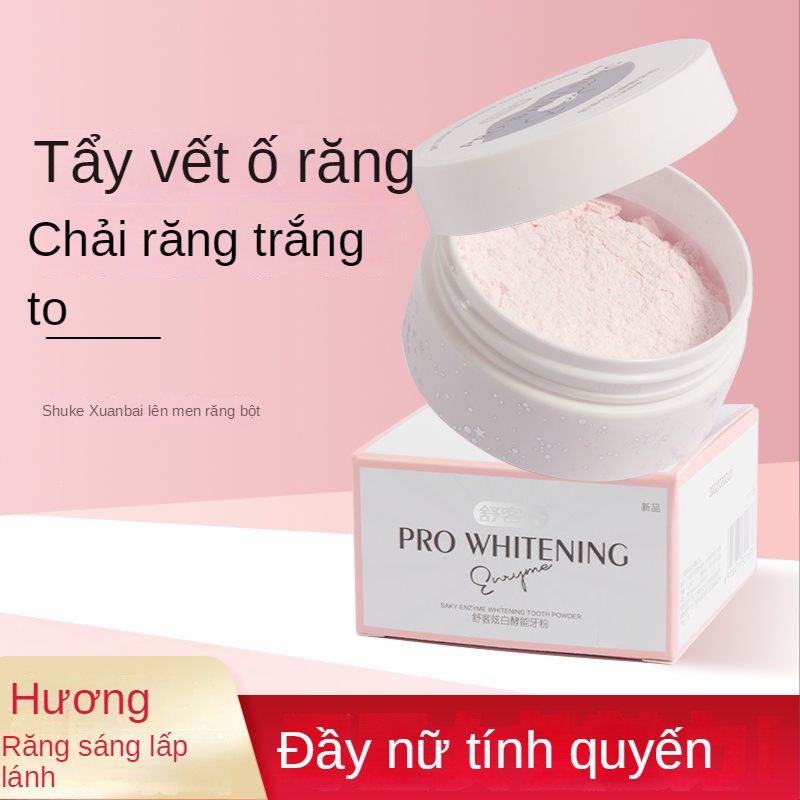 Bột Tẩy Vết Răng Làm Trắng Răng Loại Bỏ Vết Bẩn Răng Khói Trà Loại Bỏ Mùi Hôi Thoáng Khí Shuke