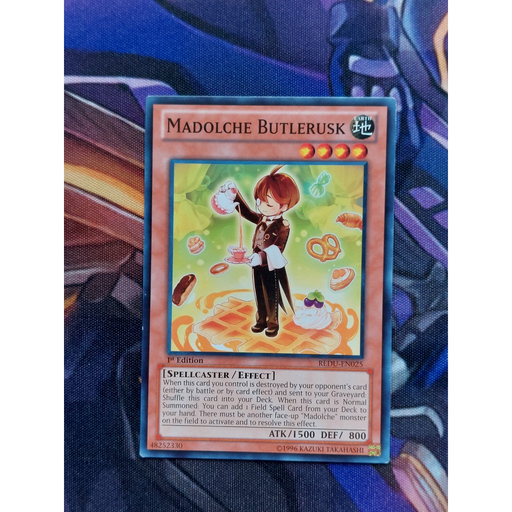 Thẻ Bài Yugioh Mint90 Monster Madolche Butlerusk - REDU-EN025 - Common