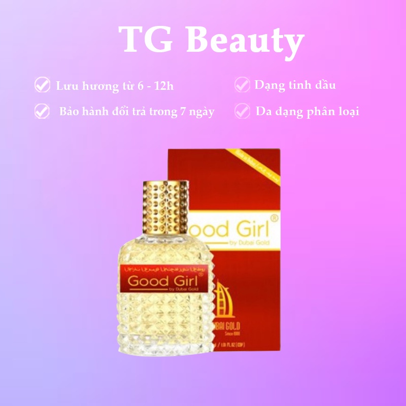 Nước hoa nữ, nam hàng nội địa dubai Gold 30ml dạng xịt