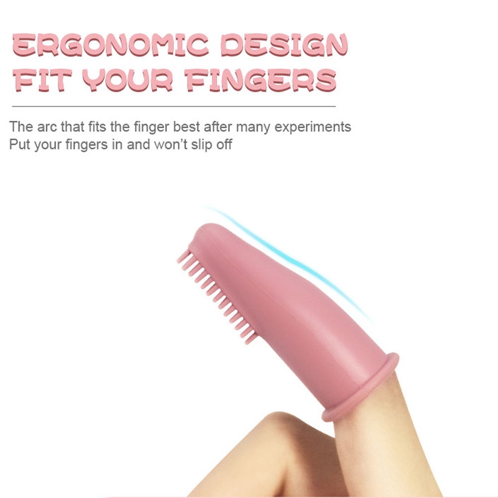 Bàn Chải Đánh Răng Bằng Silicon Mềm Không BPA Cho Bé Sơ Sinh