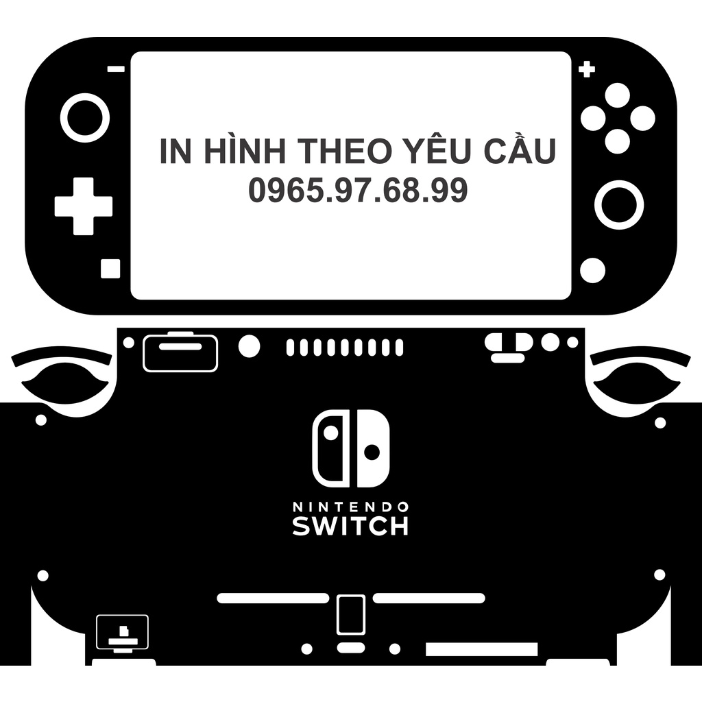 Skin decal dán Nintendo Switch Lite mẫu Illuminati