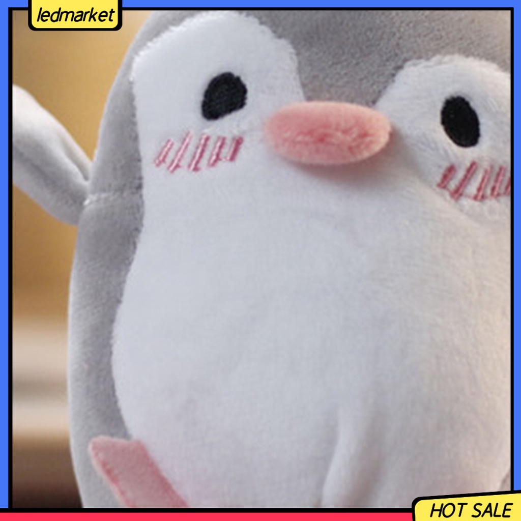 Gấu Bông Móc Khóa Hình Chim Cánh Cụt Nhồi Bông Siêu Mềm Thoáng Khí Cao Cho Trẻ Em