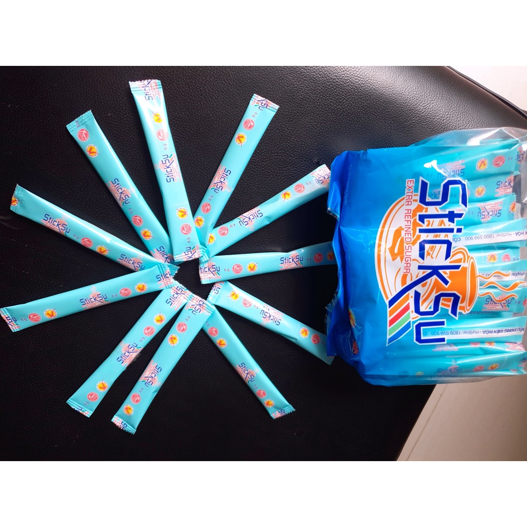 Đường Que Tinh Luyện Gói 50 que- DÙNG UỐNG CÙNG TRÀ VÀ CAFE