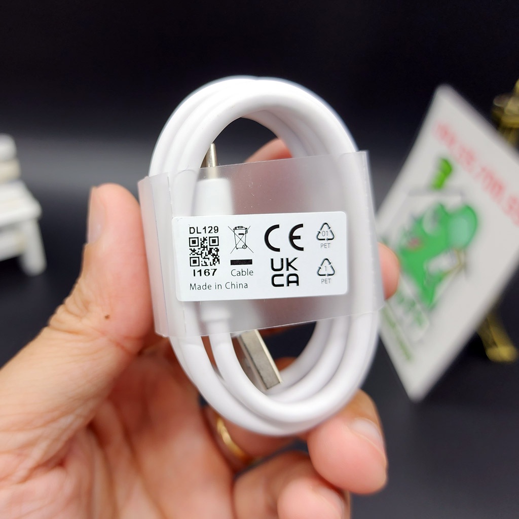Cáp OPPO REALME Sạc Nhanh 8A SuperVOOC 80W Type-C DL129 ZIN Chính Hãng
