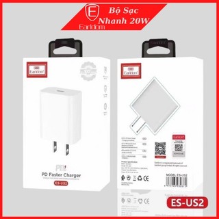 Bộ sạc nhanh pd 20w earldom es-us2