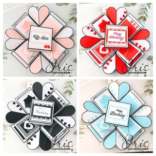 Hộp quà dán ảnh/ Love Box theo chủ đề/ Quà tặng Anniversary, Birthday