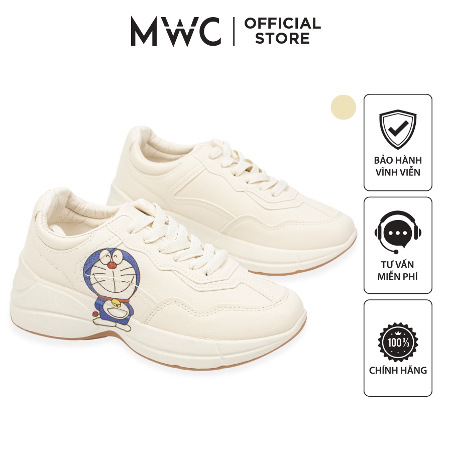 Giày MWC 0526 - Giày Thể Thao Nữ, Giày Sneaker Nữ In Hình Doraemon Siêu Cute