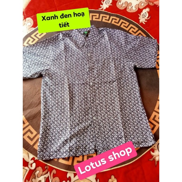 Áo Sơ Mi Cotton Kate Trung Niên Cho Bố