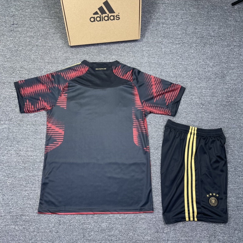 Quần áo đá bóng đá banh đội tuyển Đức 2022 sét bộ vải cao cấp- aobongda999.vn