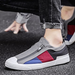 Giày lười canvas thoáng khí thời trang hàn quốc 2022