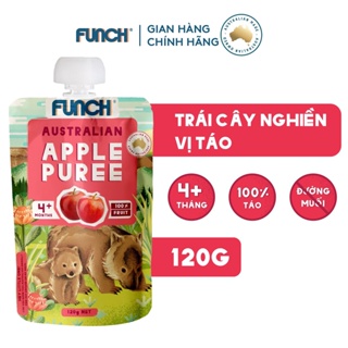 Combo 6 túi trái cây nghiền funch cho bé ăn dặm từ 4 tháng vị trái cây - ảnh sản phẩm 8