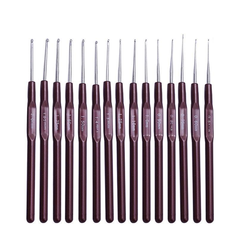 Kim Móc Len Cán Nhựa Nâu SKC  0.9mm đến 1.75mm