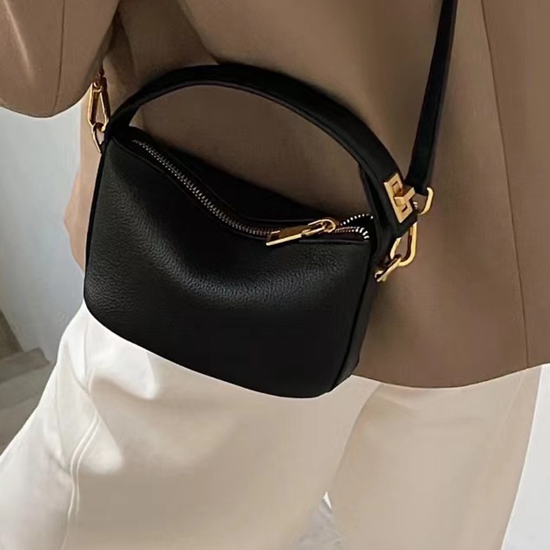 Túi Đeo Vai Bằng Da Mềm Hình Đám Mây Thời Trang Cho Nữ