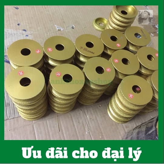 Đĩa Mài Phào Chỉ Bo Tròn Mặt Đá Hoa Cương.Tạo Rãnh,Mài Vát Mép,Phào Chỉ Các Loại Dùng Cho Máy Cầm Tay.