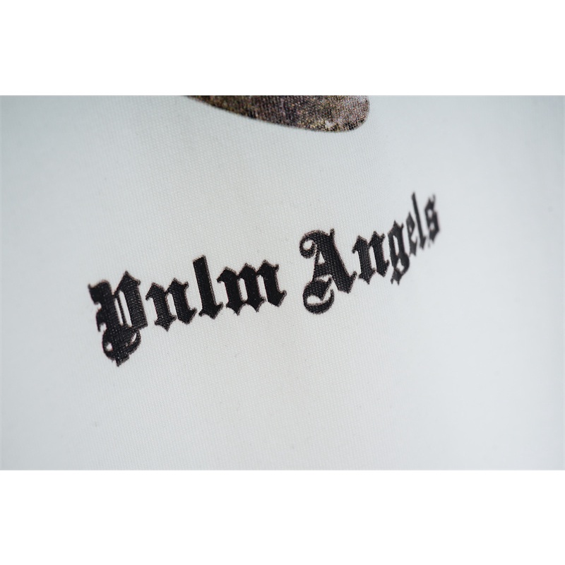 Áo Thun Tay Ngắn In Logo Palm Angel * Bắt Mắt Cổ Điển Thời Trang Thường Ngày Cho Cặp Đôi