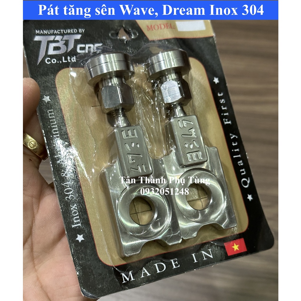 Pát, Bass tăng sên Wave, Dream Inox 304 TBT.CNC