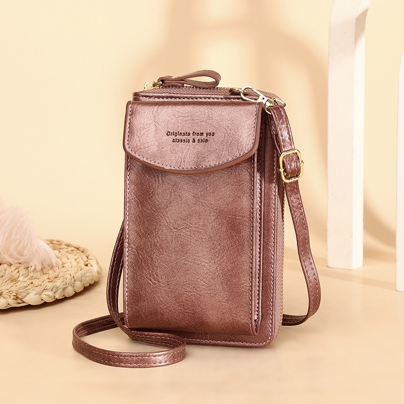 Ielgy Túi Đeo Chéo Đựng Điện Thoại Đa Năng Phiên Bản Hàn Quốc Cho Nữ