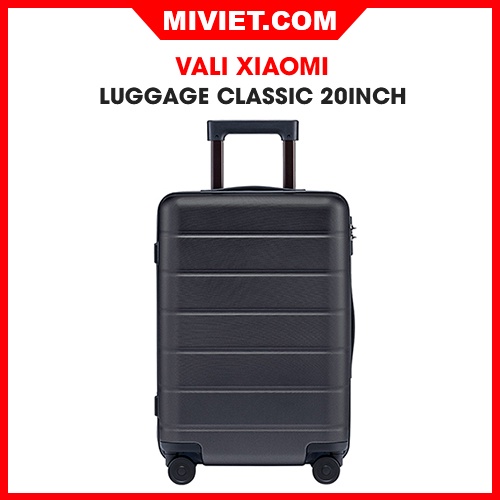Vali du lịch Xiaomi Classic 20inch - Lót vải chống thấm, chịu lực cao - Hàng chính hãng