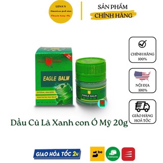 Dầu cù là xanh con ó hộp 20g