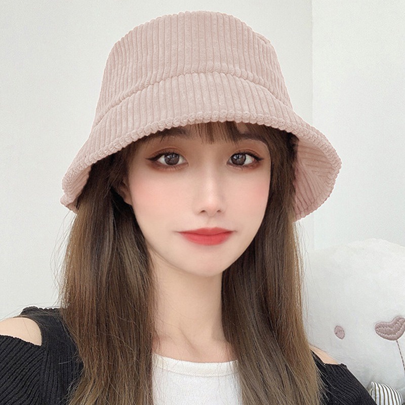 Mũ Tai Bèo Họa Tiết Kẻ Sọc Đơn Giản Phong Cách Hàn Quốc