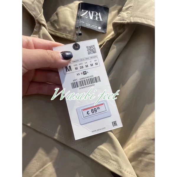 Áo khoác Mangto Zara chính hãng