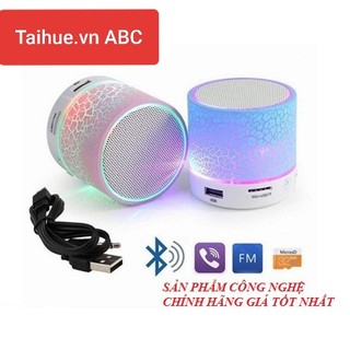 Loa bluetooth mini, đèn led đổi màu, hot titok