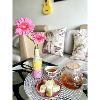 Bình hoa thuỷ tinh handmade