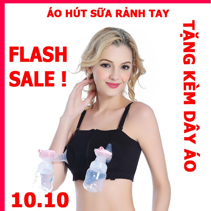 Áo hút sữa rảnh tay loại có dây