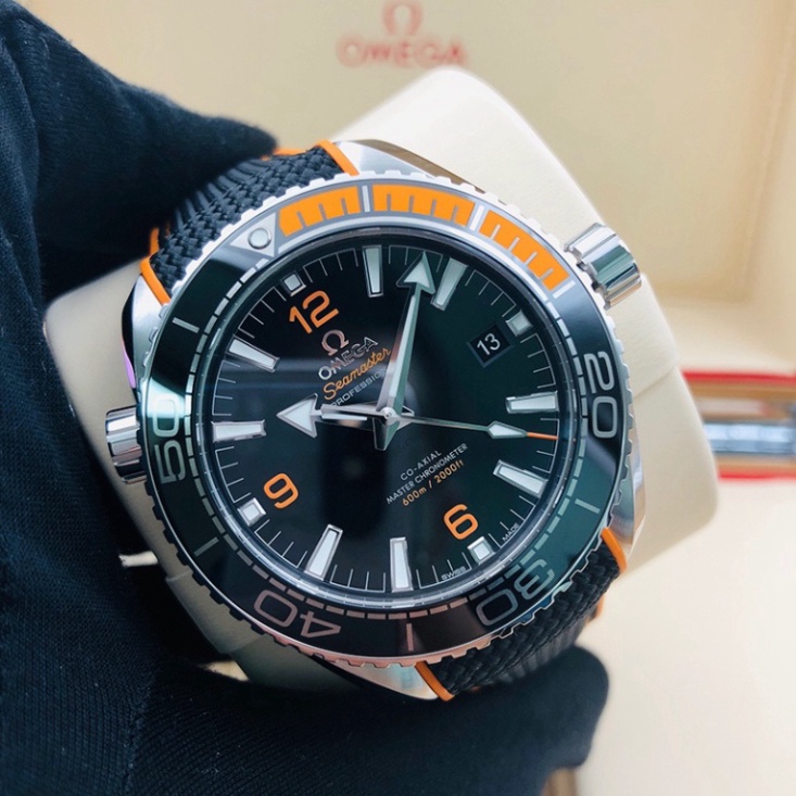 Đồng Hồ Omega Viền xoay Seamaster Nam Máy Nhật Chống Nước Cực Bền