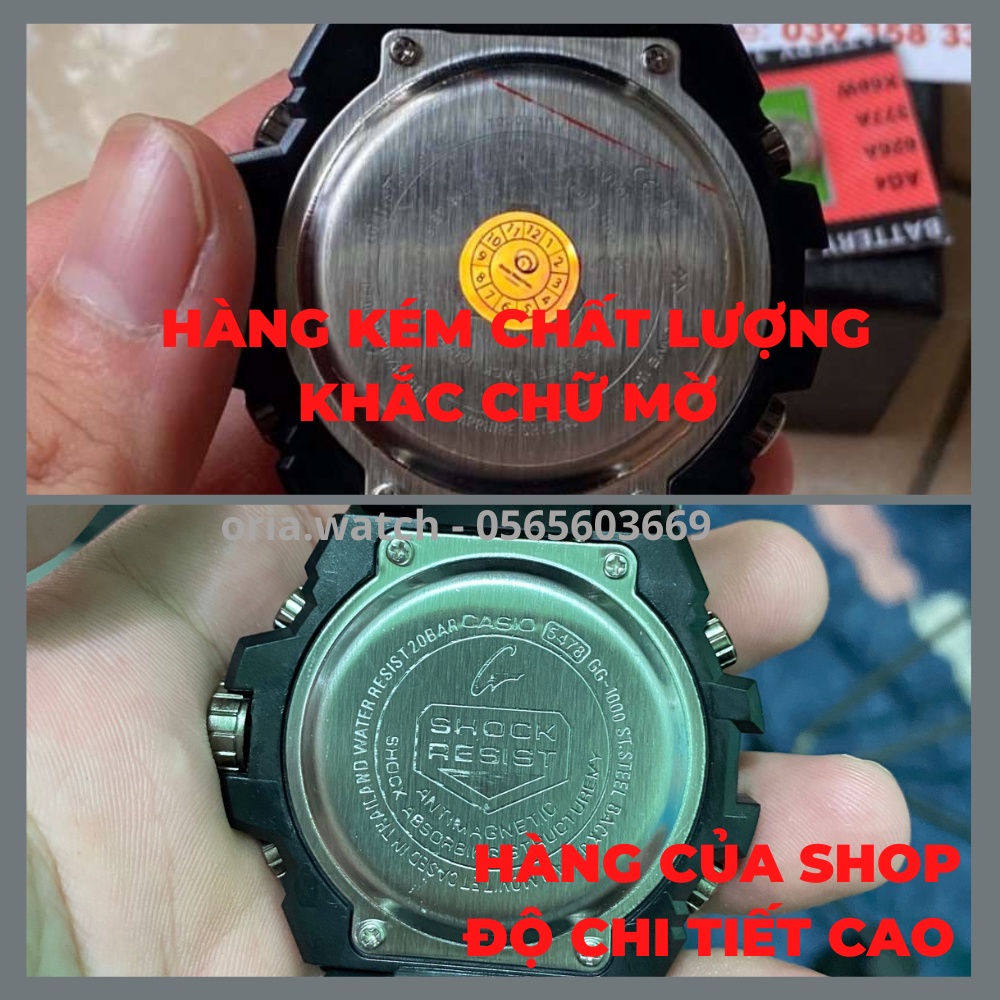 Đồng hồ nam GTS Đồng hồ thể thao nam nữ chống SHOCK viền kim loại bảo hành 24 tháng - mã GTS Oria Watch