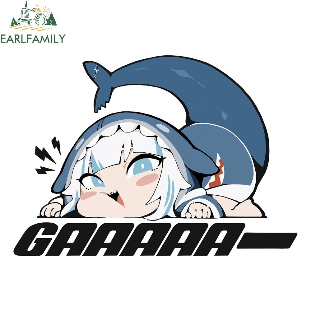 Sticker vinyl Dán Nón Bảo Hiểm Xe Hơi Chống Va Chạm Họa Tiết Hoạt Hình 13cm x 9.2cm