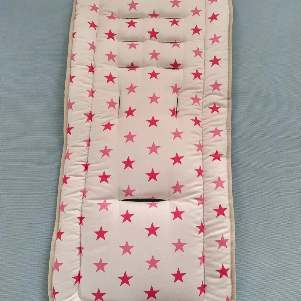 Đệm Lót Xe Đẩy Em Bé Thoáng Khí In Hoạt Hình Dễ Thương