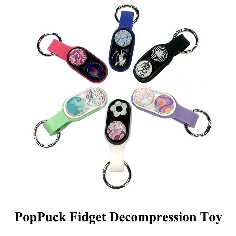 Poppuck Đồ Chơi Fidget Spinner Từ Tính Co DãN
