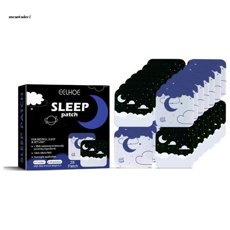 ✿ Set 28 Miếng Dán Giảm Căng Thẳng Cải Thiện Chứng Mất Ngủ