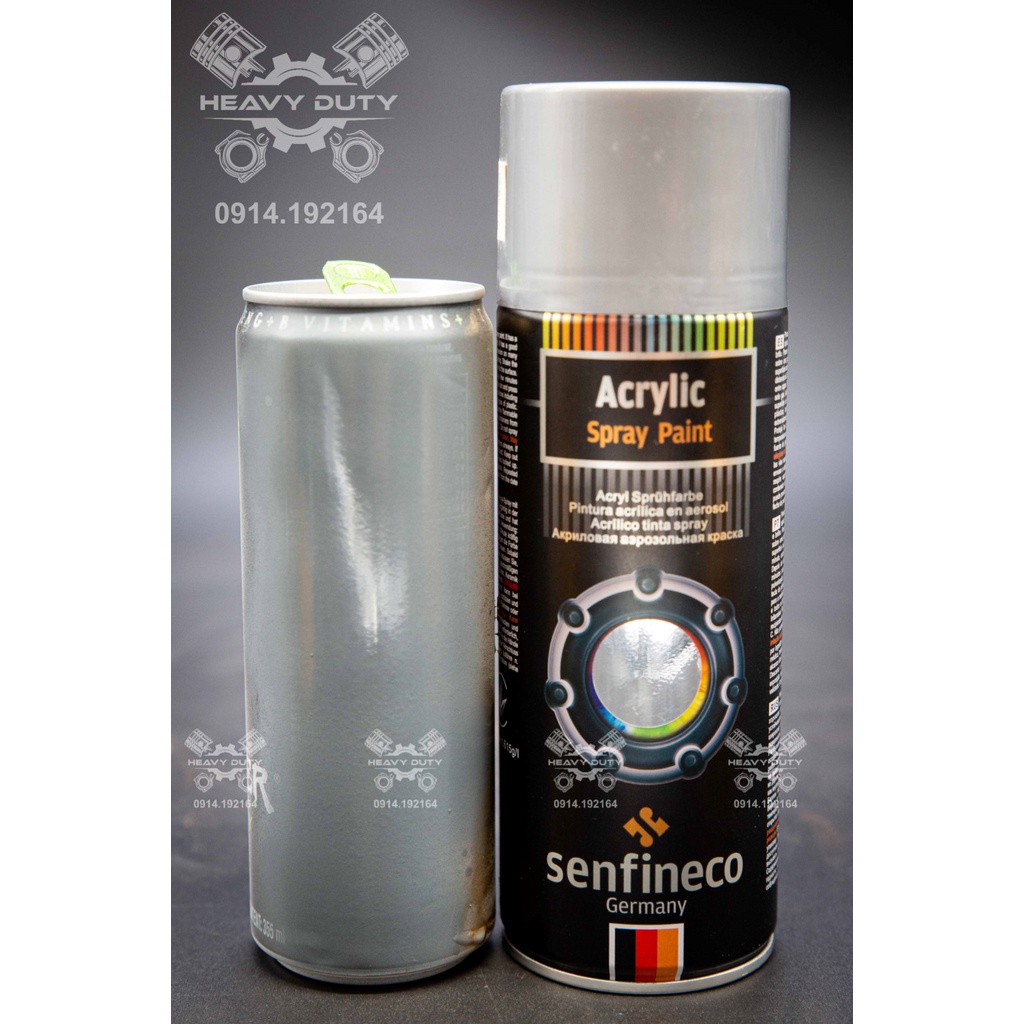 Sơn Xịt Chịu Nhiệt Mạ Kẽm - Paint Acrylic Zinc Galvanisazion