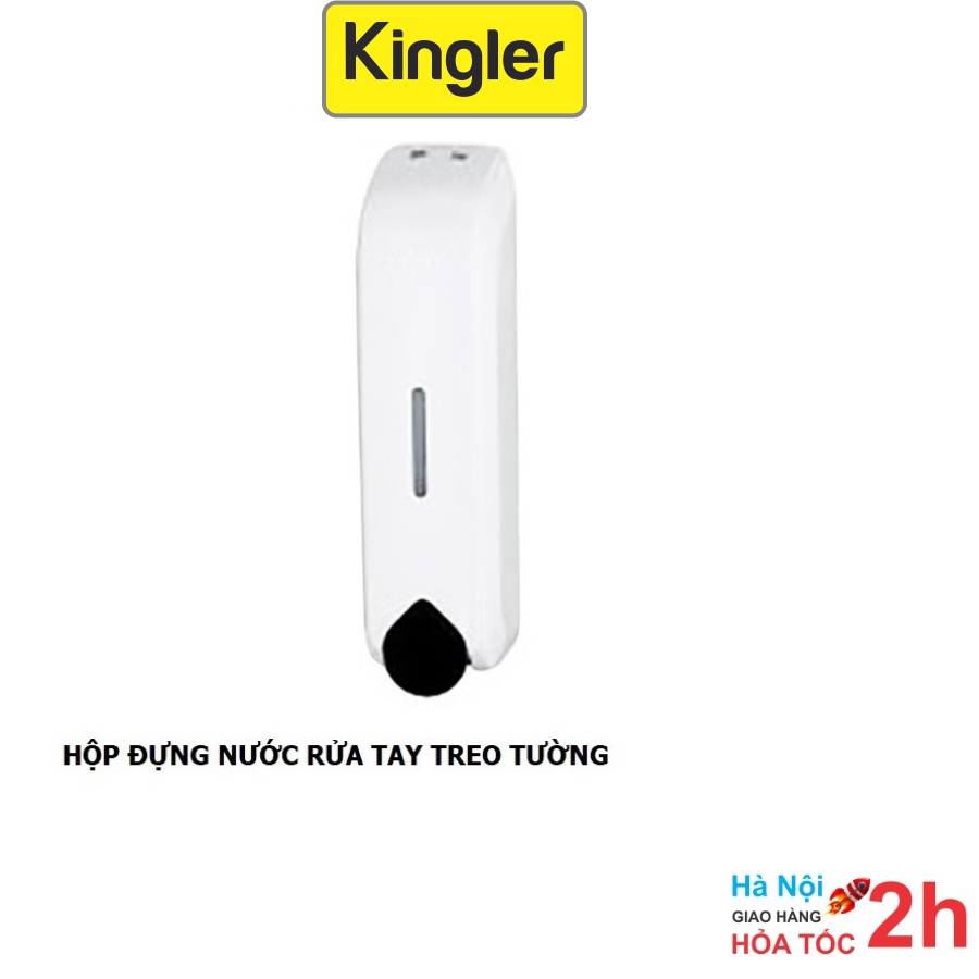 Hộp Xịt - Kingler, Đựng Nước Rửa Tay Treo Tường Cao Cấp, Nút Bấm Nhẹ, Êm Ái, Kiểu Dáng Đẹp, An Toàn Cho Gia Đình. 5410