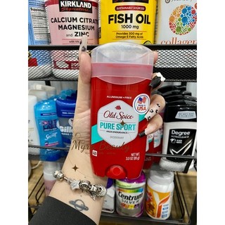 Lăn khử mùi Old Spice Pure Sport nhập khẩu Mỹ có tem
