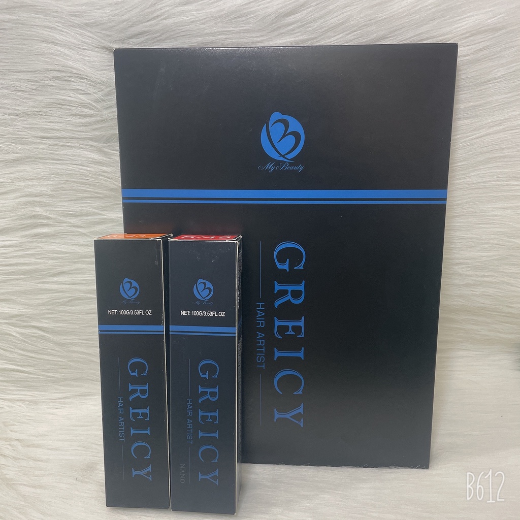 Màu Nhuộm Tóc Tại Nhà GREICY Bền Màu Hương Thơm Tặng Kèm Oxy