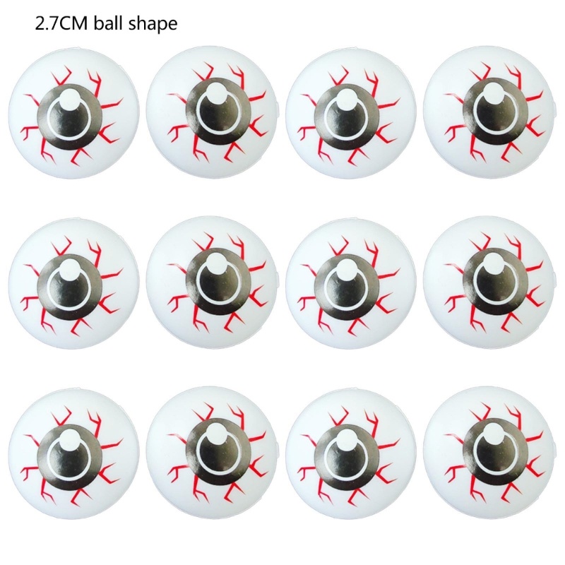 Bộ 12 Mắt Phát Quang Kinh Dị Trang Trí Halloween