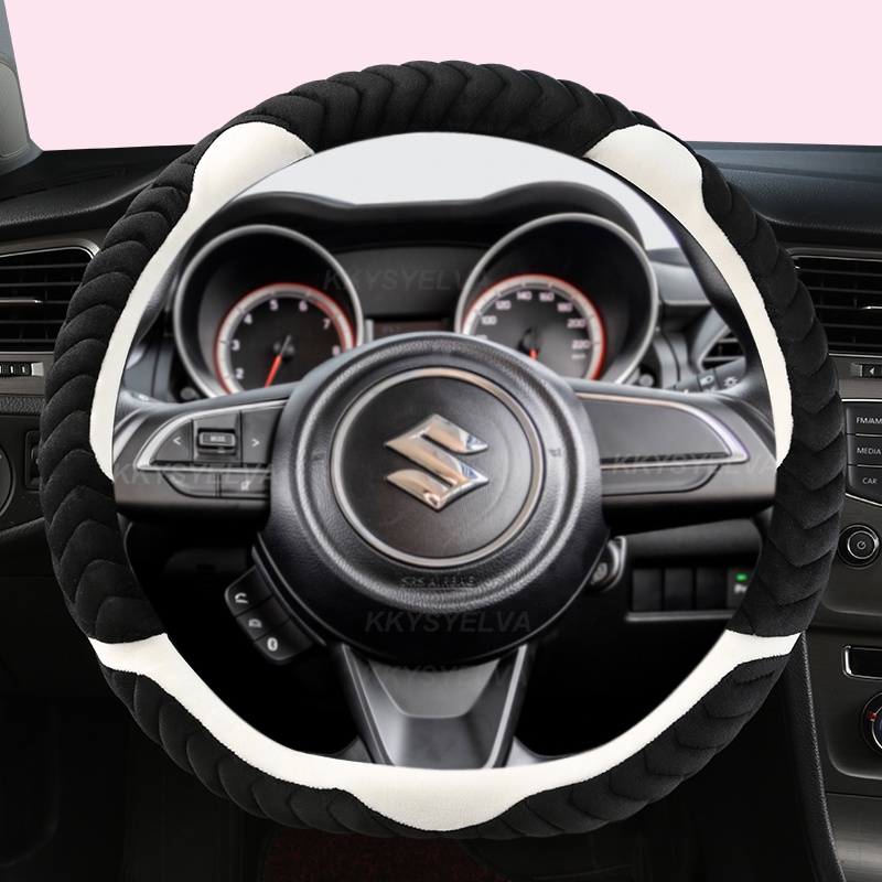 Bọc Vô Lăng Xe Hơi Thể Thao 38cm Cho Suzuki Swift 2017 2018 2019 2020 2021 2022