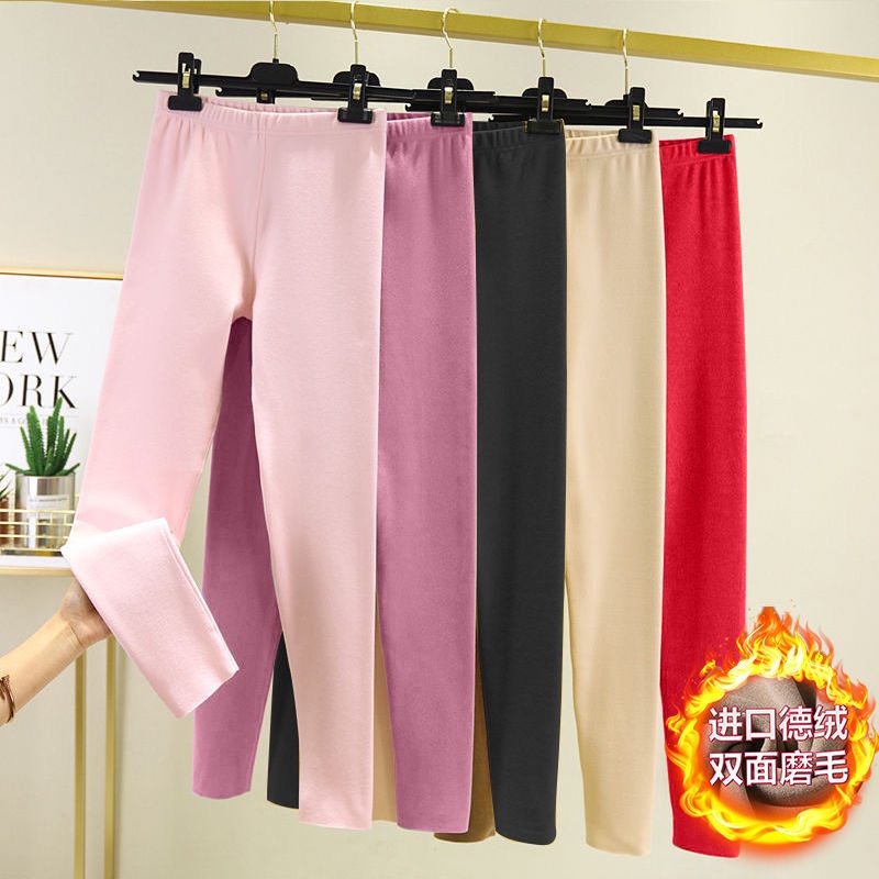 Quần Legging Dài Ôm Dáng Giữ Ấm Mùa Thu Đông Cho Nữ