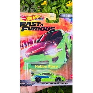 Hobby Store xe mô hình Hot Wheels Premium Fast and Furious Mitsubishi Eclipse