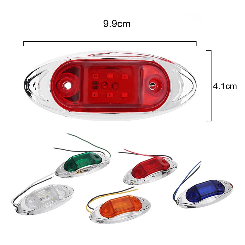 Đèn led Nhấp Nháy 12V / 24V Gắn Biển Số Xe Tải / Xe Máy / Xe Ô Tô