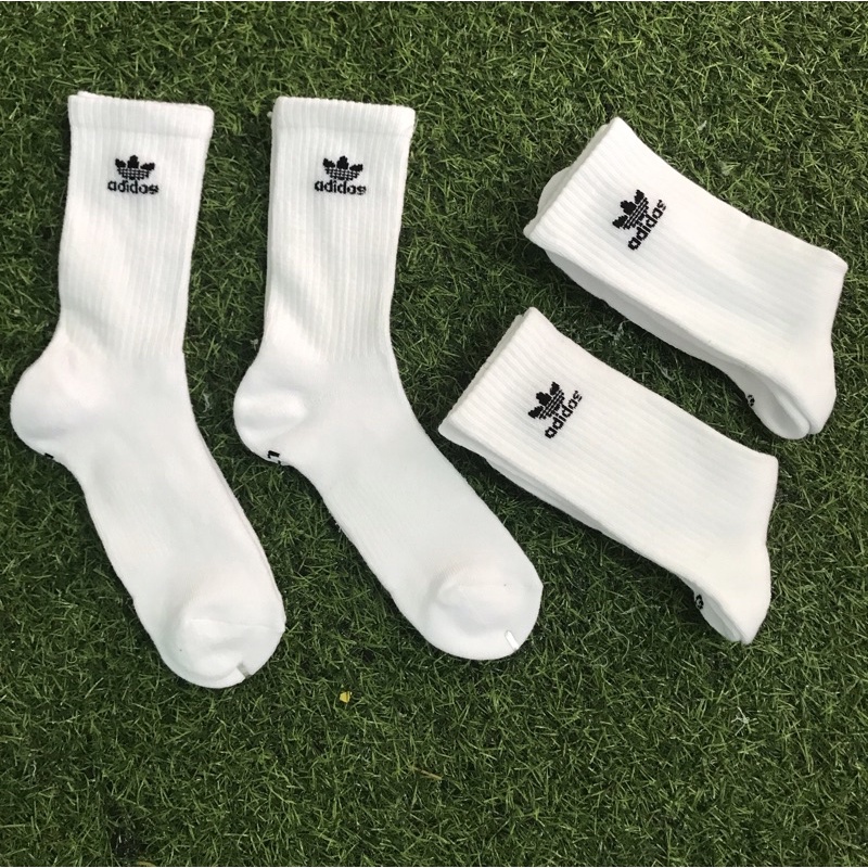 TẤT VỚ THỂ THAO ADIDAS CỔ CAO NAM NỮ HÀNG DÀY XÙ ÊM CHÂN PHÙ HỢP CHƠI THỂ THAO, ĐÁ BANH SPORT SOCKS