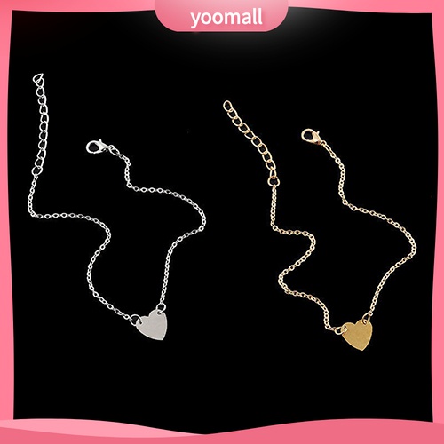 Lắc Chân Hình Trái Tim Thời Trang Dành Cho Nữ