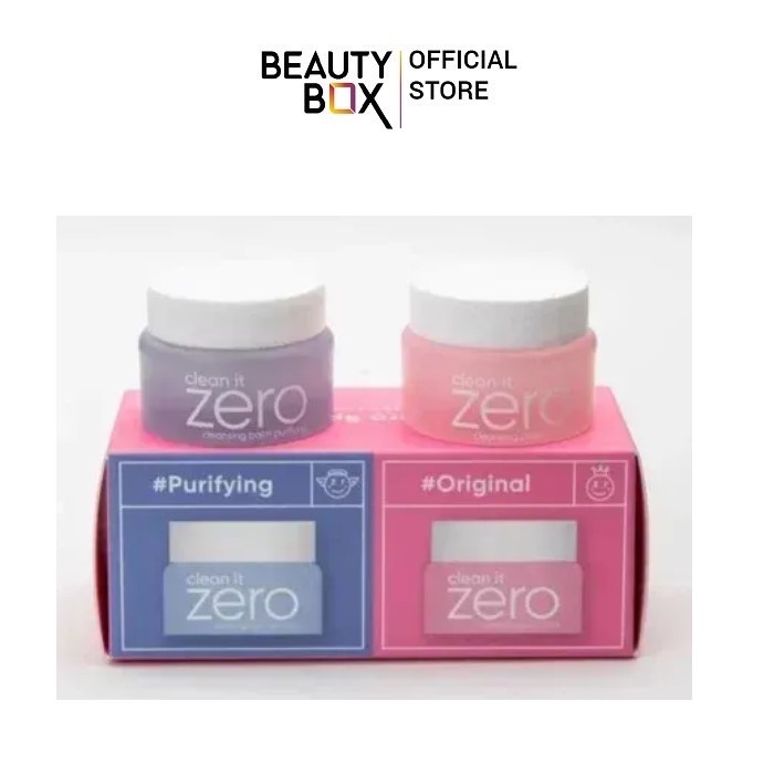 Bộ Sáp Tẩy Trang Mini Banila Co Clean It Zero Cleansing Balm  7Ml